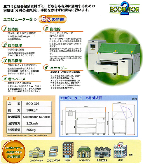 環境機器販売・リース／ECOBUTOR2説明